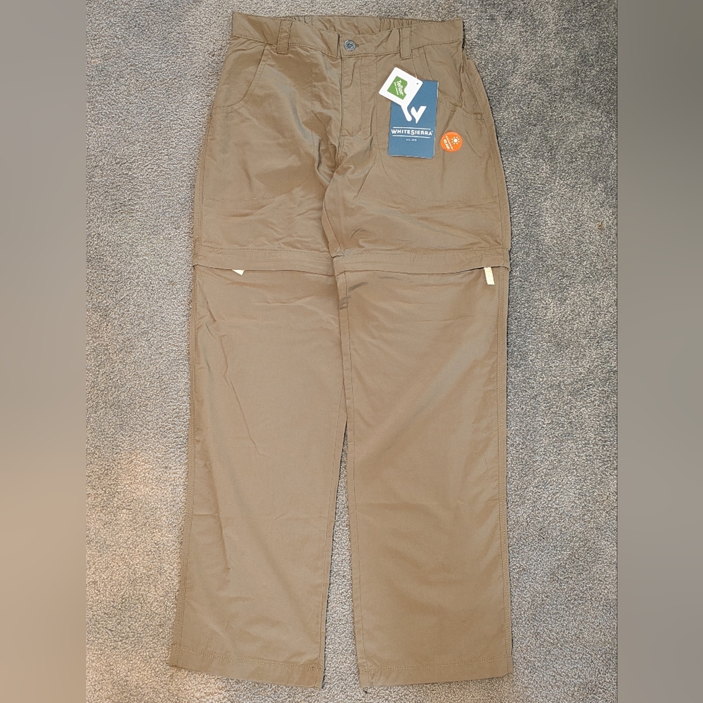 White Sierra women's convertible pants